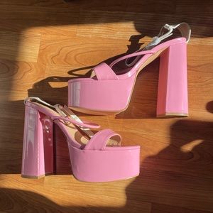 Barbie pink heels